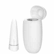 Мини-вибратор с кейсом для дезинфекции CalExotics My Pod, белый. Нет в наличии Мини-вибратор с кейсом для дезинфекции CalExotics My Pod, белый