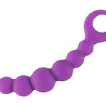 Анальная цепочка Adrien Lastic Bubble Chain, фиолетовая. Нет в наличии Анальная цепочка Adrien Lastic Bubble Chain, фиолетовая