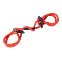 Наручники веревочные Toyfa Theatre, красные