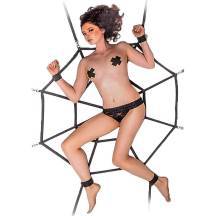 Набор для фиксации Lola Games Bondage Collections Паутина Plus Size, черный