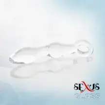 Анальная втулка Sexus Glass, прозрачная