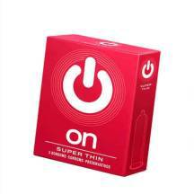 Презервативы ON) Super Thin №3 супер тонкие, 3 шт