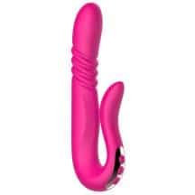 Фрикционный вибратор с ротацией Secwell SW1008, розовый Фрикционный вибратор с ротацией Secwell SW1008, розовый