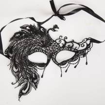 Маска карнавальная 4sexdream Венеция, черная