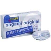 Презервативы полиуретановые Sagami Original Quick 0.02, 6шт Презервативы полиуретановые Sagami Original Quick 0.02, 6шт
