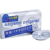 Презервативы полиуретановые Sagami Original Quick 0.02, 6шт Презервативы полиуретановые Sagami Original Quick 0.02, 6шт