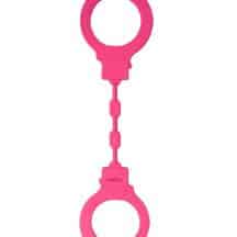 Наручники силиконовые Le Frivole Be Mine, розовые