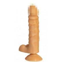 Фаллоимитатор Djaga Djaga № 17 с мошонкой и присоской 18 см, телесный. Нет в наличии Фаллоимитатор Djaga Djaga № 17 с мошонкой и присоской 18 см, телесный