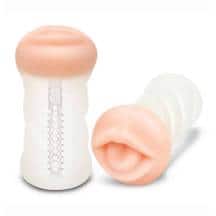 Мастурбатор Zolo Stroker Deep Throat, телесный Мастурбатор Zolo Stroker Deep Throat, телесный