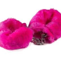 HAFTK001 - Наручники с искусственным мехом, цвет Розовый. Нет в наличии HAFTK001 - Наручники с искусственным мехом, цвет Розовый