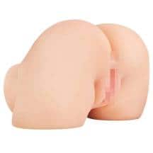 Мастурбатор полуторс с вибрацией PipeDream Shake That Ass, телесный