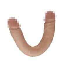 Двухсторонний фаллоимитатор Real 33 см, телесный. Нет в наличии Двухсторонний фаллоимитатор Real 33 см, телесный