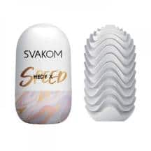 Двухсторонний мастурбатор Svakom Hedy X Speed, бесцветный. Нет в наличии Двухсторонний мастурбатор Svakom Hedy X Speed, бесцветный