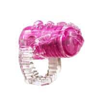 Вибронасадка на язык Lola Games Rings! Teaser, розовая Вибронасадка на язык Lola Games Rings! Teaser, розовая