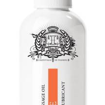 Оральный лубрикант PharmQuests Touche Ice Апельсин на водной основе, 80 мл