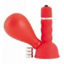 Вибратор на сосок с грушей Toyfа Black&Red, красный Вибратор на сосок с грушей Toyfа Black&Red, красный