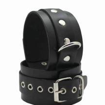 Наножники с заклепками Подиум без подкладки, черные