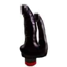 Вибратор для двойного проникновения LoveToy 17 см, черный. Нет в наличии Вибратор для двойного проникновения LoveToy 17 см, черный