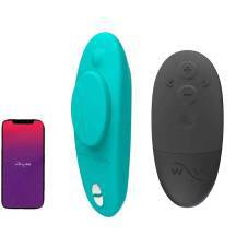 Клиторальный вибратор в трусики We-Vibe Moxie+ с пультом ДУ, бирюзовый