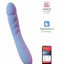 Фрикционный вибратор Svakom Ava Neo, голубой Фрикционный вибратор Svakom Ava Neo, голубой