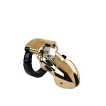 Пояс верности с электростимуляцией Mystim Pubic Enemy №1, золотистый Пояс верности с электростимуляцией Mystim Pubic Enemy №1, золотистый