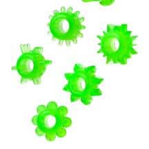 Набор колец на пенис Toyfa, зеленые, 6 шт. Нет в наличии Набор колец на пенис Toyfa, зеленые, 6 шт