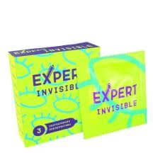 Презервативы ультратонкие Expert Invisible, 3 шт