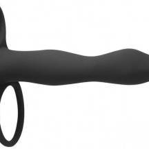 Вибронасадка для двойного проникновения Lola Games Pure Passion Flirtini, чёрная