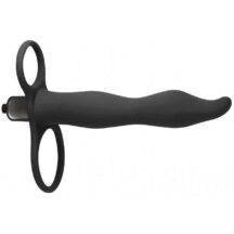 Вибронасадка для двойного проникновения Lola Games Pure Passion Flirtini, чёрная Вибронасадка для двойного проникновения Lola Games Pure Passion Flirtini, чёрная