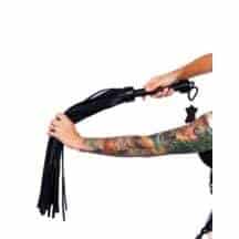 Флоггер Scandal из натуральной кожи большой, черный. Нет в наличии Флоггер Scandal из натуральной кожи большой, черный