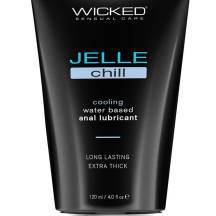 Охлаждающий анальный лубрикант Wicked Jelle Chill на водной основе, 120 мл. Нет в наличии Охлаждающий анальный лубрикант Wicked Jelle Chill на водной основе, 120 мл