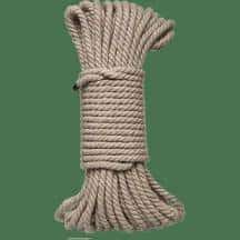 Веревка для фиксации Doc Johnson Kink Bind & Tie 15 м, светло-бежевая 