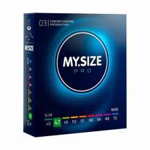 Презервативы ультратонкие MY.SIZE PRO размер 47, 3 шт