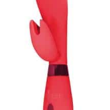 Вибратор-кролик Lola Games Indeep Leyla, красный