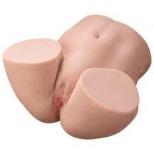 Мастурбатор-полуторс XISE Ethel с функцией пенетрации, телесный