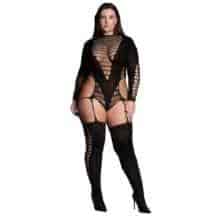 Чулок на тело Shots Le Desir Shade Kalyke XL/4XL, черный. Нет в наличии Чулок на тело Shots Le Desir Shade Kalyke XL/4XL, черный