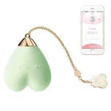 Мини-вибратор Zalo Baby Heart с 18-каратным золотым напылением, зелёный. Нет в наличии Мини-вибратор Zalo Baby Heart с 18-каратным золотым напылением, зелёный