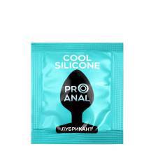 Анальный лубрикант Bioritm ProAnal Cool Silicone на гибридной основе, 3 мл