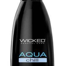 Охлаждающий лубрикант Wicked Aqua Chill на водной основе, 60 мл