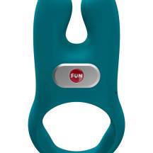 Виброкольцо Fun Factory Nos, тёмно-зелёное