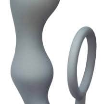 Анальная пробка с эрекционным кольцом Lola Games Double Pleasure Anal Plug, серая. Нет в наличии Анальная пробка с эрекционным кольцом Lola Games Double Pleasure Anal Plug, серая