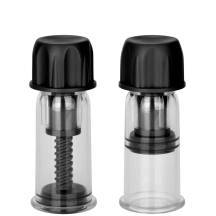 Помпы для сосков CalExotics Nipple Play Vacuum Twist Suckers, черные