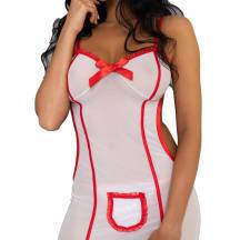 Костюм Amor El Сексуальная медсестричка S/M, белый