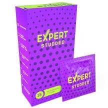 Презервативы точечные Expert Studded, 15 шт