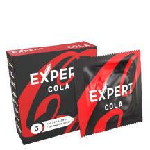 Презервативы цветные ароматизированные Expert Cola Кола, 3 шт