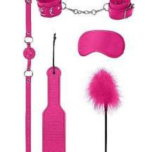 Набор БДСМ Shots Media Ouch! Introductory №4 5 предметов, розовый