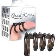 Насадка на пенис с подхватом мошонки Bad Kitty Orion. Нет в наличии Насадка на пенис с подхватом мошонки Bad Kitty Orion
