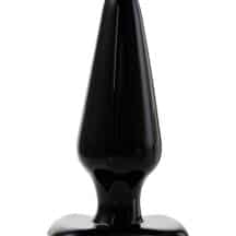 Анальная пробка Sexus Glass стеклянная, черная. Нет в наличии Анальная пробка Sexus Glass стеклянная, черная