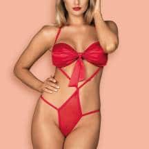 Боди Obsessive Giftella teddy, Красный, L/XL. Нет в наличии Боди Obsessive Giftella teddy, Красный, L/XL
