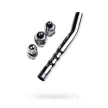 Анальный душ Toyfa Metal с тремя насадками, серебристый. Нет в наличии Анальный душ Toyfa Metal с тремя насадками, серебристый